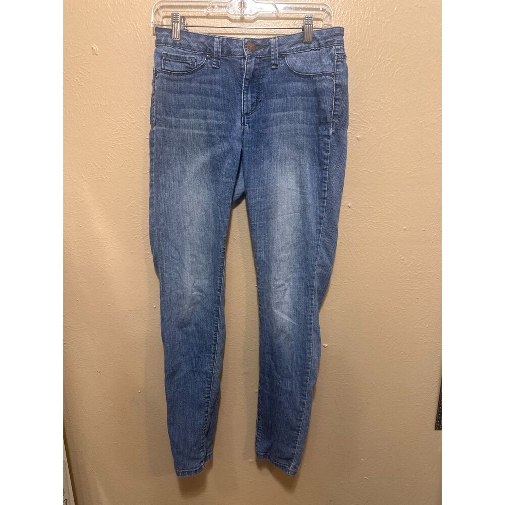 Kiss Me Super Skinny‎ Jeans Blue Wash Denim Womens Size Skinny Leg
